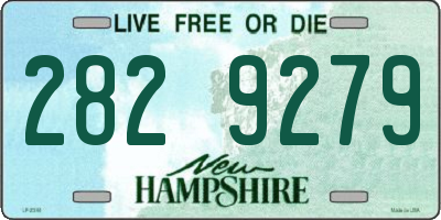 NH license plate 2829279