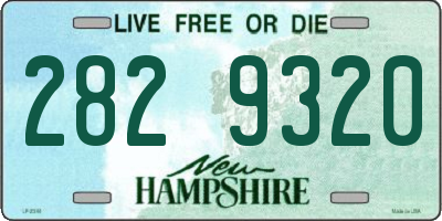 NH license plate 2829320