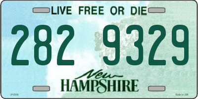NH license plate 2829329