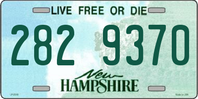 NH license plate 2829370