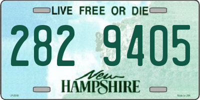 NH license plate 2829405