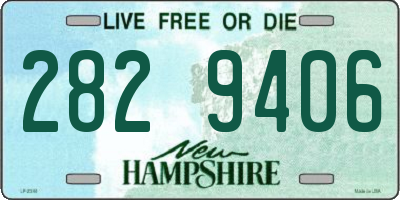 NH license plate 2829406