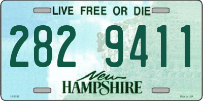 NH license plate 2829411
