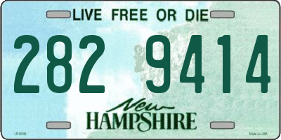 NH license plate 2829414