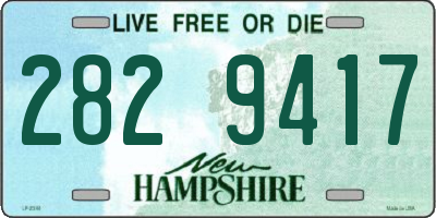 NH license plate 2829417