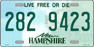 NH license plate 2829423