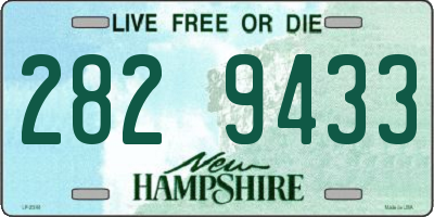 NH license plate 2829433