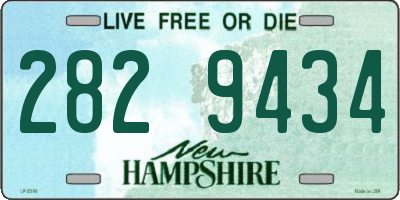 NH license plate 2829434