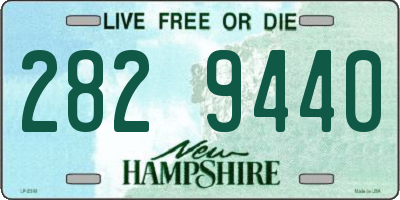 NH license plate 2829440