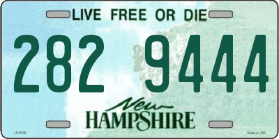 NH license plate 2829444