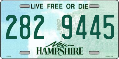 NH license plate 2829445
