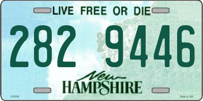 NH license plate 2829446