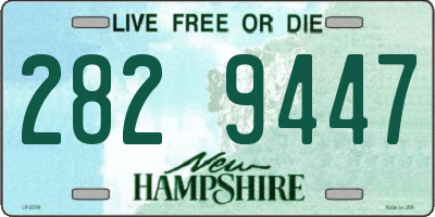 NH license plate 2829447