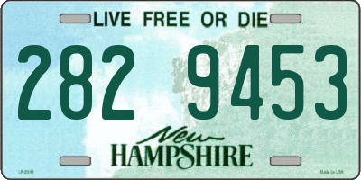 NH license plate 2829453