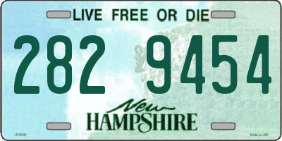 NH license plate 2829454