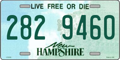NH license plate 2829460