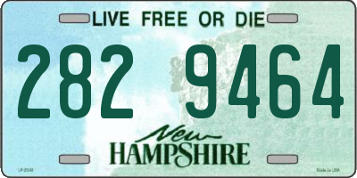 NH license plate 2829464