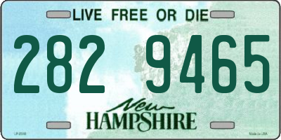 NH license plate 2829465