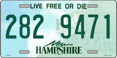 NH license plate 2829471