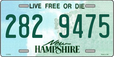 NH license plate 2829475