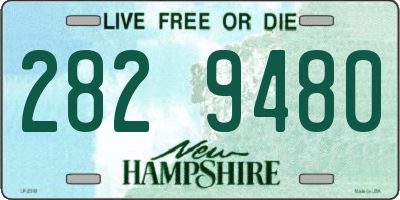 NH license plate 2829480