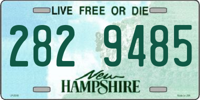 NH license plate 2829485