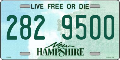 NH license plate 2829500