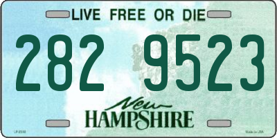 NH license plate 2829523
