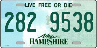 NH license plate 2829538