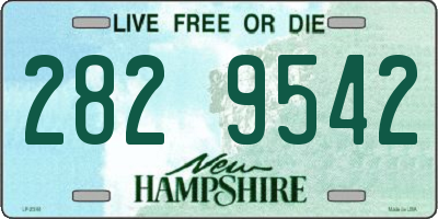 NH license plate 2829542