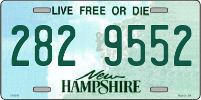 NH license plate 2829552