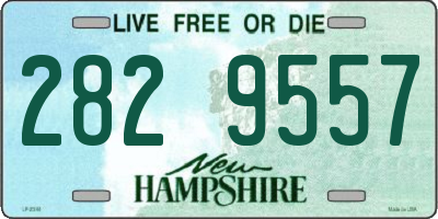 NH license plate 2829557