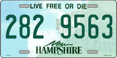 NH license plate 2829563