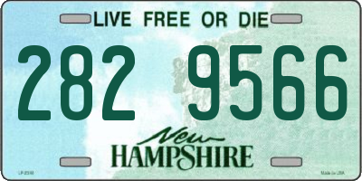 NH license plate 2829566