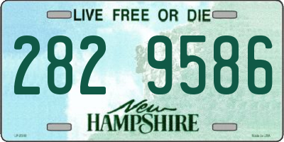 NH license plate 2829586