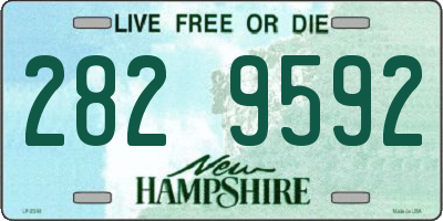 NH license plate 2829592