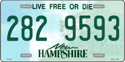 NH license plate 2829593