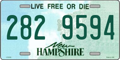 NH license plate 2829594