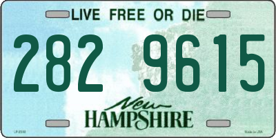 NH license plate 2829615