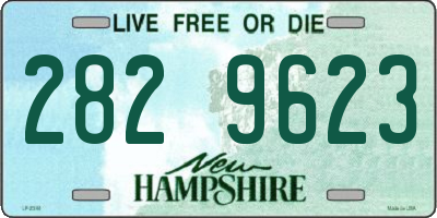 NH license plate 2829623