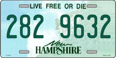 NH license plate 2829632
