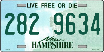 NH license plate 2829634