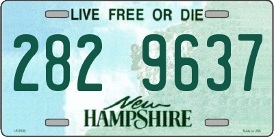 NH license plate 2829637