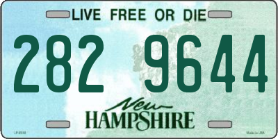 NH license plate 2829644