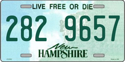 NH license plate 2829657
