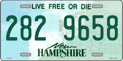 NH license plate 2829658