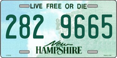 NH license plate 2829665