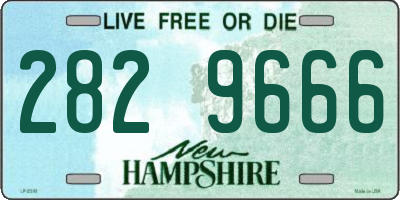 NH license plate 2829666