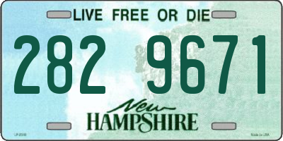 NH license plate 2829671