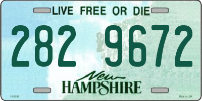 NH license plate 2829672